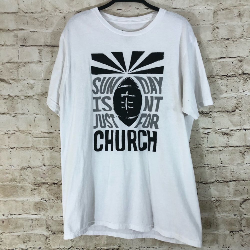NWOT men’s Sunday isn’t for church draft kings M